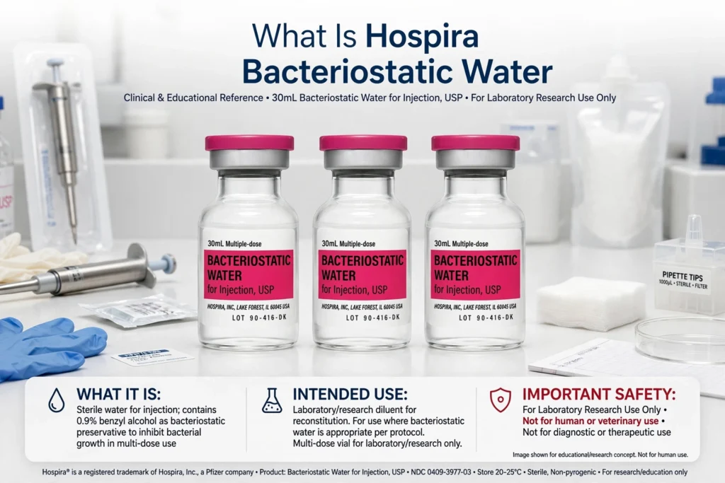 hospira bacteriostatic water 25 pack