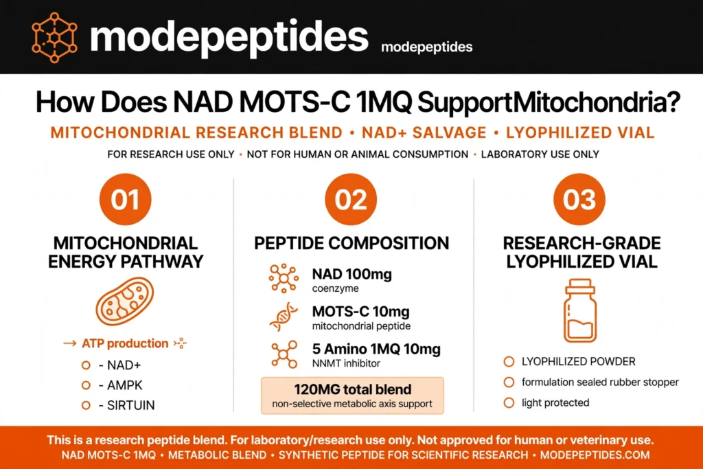 NAD MOTS-C 5 amino 1MQ blend